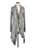 Ink Love and Peace Gray Kimono Size M (estimated) - photo 1