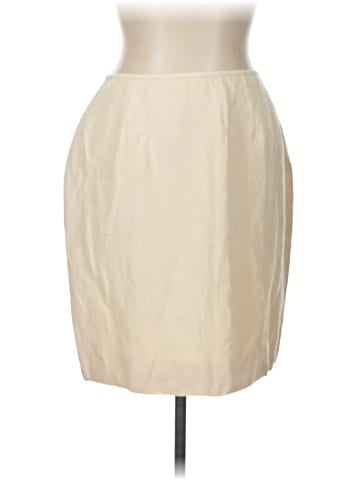 Dana Buchman Faux Leather Skirt (view 1)