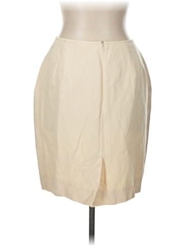 Dana Buchman Faux Leather Skirt (view 2)