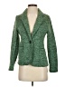 Lands' End 100% Polyester Tweed Green Blazer Size XS - photo 1