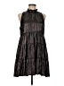 TCEC Metallic Black Cocktail Dress Size M - photo 1