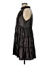 TCEC Metallic Black Cocktail Dress Size M - photo 5