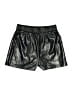 Steve Madden Metallic Black Shorts Size S - photo 1
