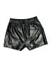 Steve Madden Metallic Black Shorts Size S - photo 2