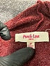 Peach Love Burgundy Poncho Size M - photo 7