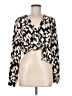 Shein Ivory Long Sleeve Blouse Size L - photo 1