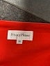 Privacy Please Polka Dots Orange Casual Skirt Size M - photo 3
