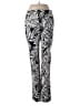 Boden Print Black Casual Pants Size 6L - photo 1