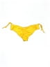Unbranded Solid Yellow Swimsuit Bottoms Size S - photo 2
