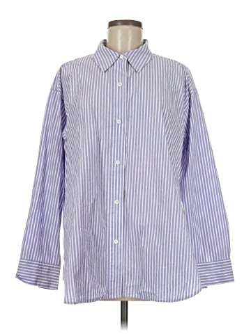 Theory Long Sleeve Button-Down Shirt (view 1)