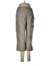AB Studio Gray Cargo Pants Size 6 - photo 1