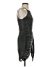A. Byer Metallic Silver Cocktail Dress Size S - photo 4