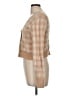 William Rast Plaid Checkered-gingham Tan Cardigan Size M - photo 5