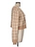 William Rast Plaid Checkered-gingham Tan Cardigan Size M - photo 4