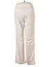 Sincerely Jules 100% Polyester Solid Ivory Casual Pants Size L - photo 2
