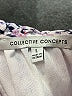 Collective Concepts Floral White Casual Dress Size L - photo 7