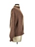 Bluivy Solid Brown Turtleneck Sweater Size M - photo 4