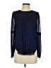 Moulinette Soeurs Blue Long Sleeve Blouse Size S - photo 1