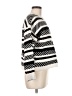 Bobeau 100% Polyester Stripes White Pullover Sweater Size M - photo 4