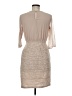 En Focus Studio 100% Polyester Tan Cocktail Dress Size 6 - photo 2