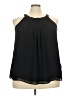 Torrid 100% Polyester Black Sleeveless Blouse Size 2X Plus (2) - photo 1