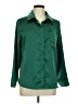 Assorted Brands 100% Polyester Green Long Sleeve Blouse Size M - photo 1