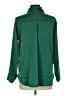 Assorted Brands 100% Polyester Green Long Sleeve Blouse Size M - photo 2