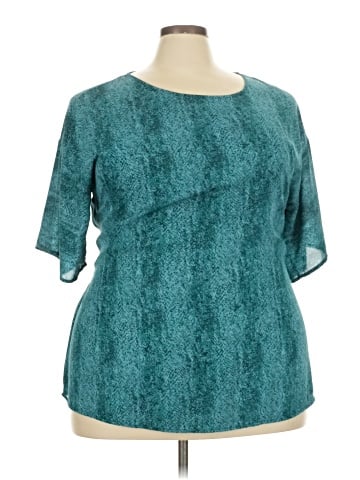 Molly & Isadora Short Sleeve Blouse (view 1)