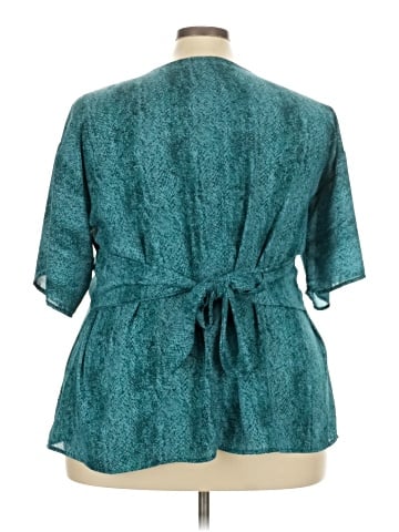 Molly & Isadora Short Sleeve Blouse (view 2)