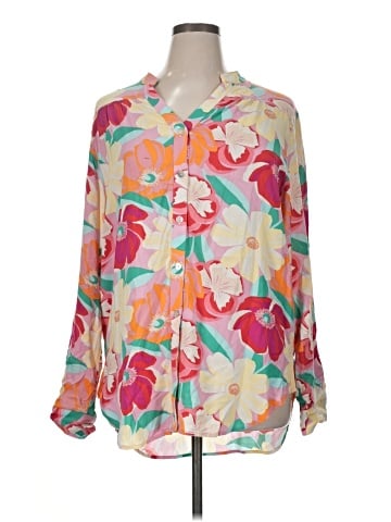 Hope Springs Long Sleeve Blouse (view 1)