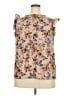 Shein Curve Tan Sleeveless Blouse Size 18 (3) - photo 2