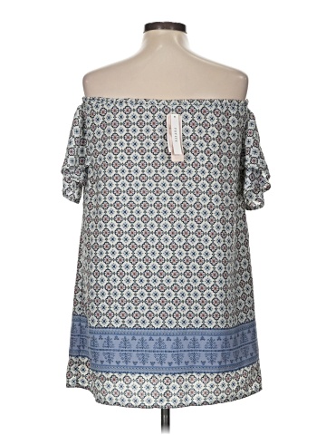 Philosophy Republic Clothing Short Sleeve Blouse (view 2)