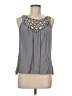 Cato Gray Sleeveless Blouse Size M - photo 1