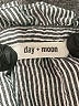 Day + Moon Gray Short Sleeve Blouse Size S - photo 7