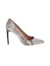 Halston Animal Print Gray Heels Size 9 - photo 1