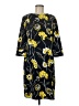 Boden 100% Polyester Print Black Casual Dress Size 8L - photo 1