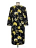 Boden 100% Polyester Print Black Casual Dress Size 8L - photo 2