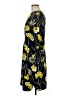 Boden 100% Polyester Print Black Casual Dress Size 8L - photo 5