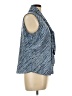 212 Collection Blue Sleeveless Blouse Size L - photo 4