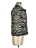 J.Crew Collection 100% Cotton Animal Print Ivory Jacket Size 8 - photo 4