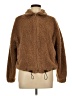 No Boundaries 100% Recycled Polyester Brown Faux Fur Jacket Size L - photo 1