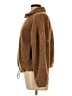 No Boundaries 100% Recycled Polyester Brown Faux Fur Jacket Size L - photo 5