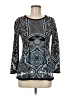 Style&Co 100% Rayon Paisley Silver Pullover Sweater Size M (petite) - photo 1
