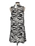 Tiana B. Animal Print Silver Black Casual Dress Size M - photo 2