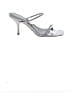 Reiss Metallic Silver Gray Sandals Size 8 - photo 1
