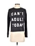Fifth Sun Black Long Sleeve Top Size S - photo 1