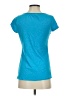 Grace Elements Teal Short Sleeve Top Size S - photo 2