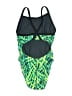 Unbranded Graphic Green One Piece Swimsuit Size XS (estimated, kids) - photo 2