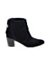 Crown Vintage 100% Leather Black Ankle Boots Size 9 - photo 1