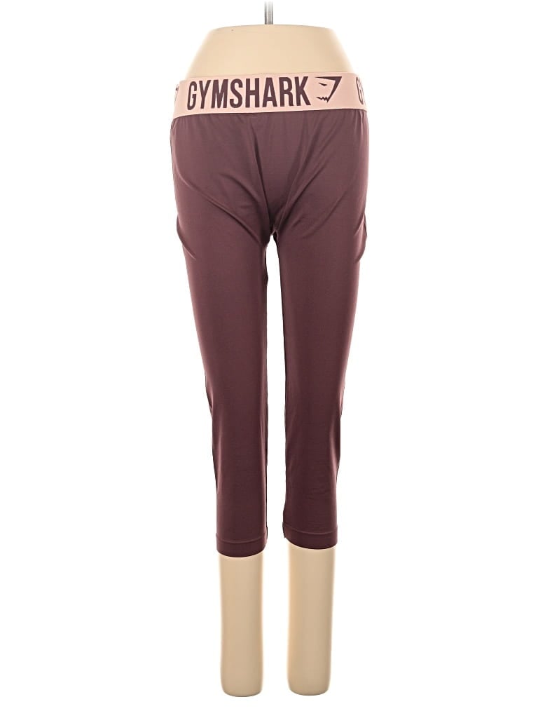 Pre-owned Gymshark Yoga Pants In Burgundy
